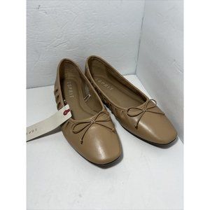 ESPRIT Narissa Ballet Flat size 6 color Beige  Faux Leather